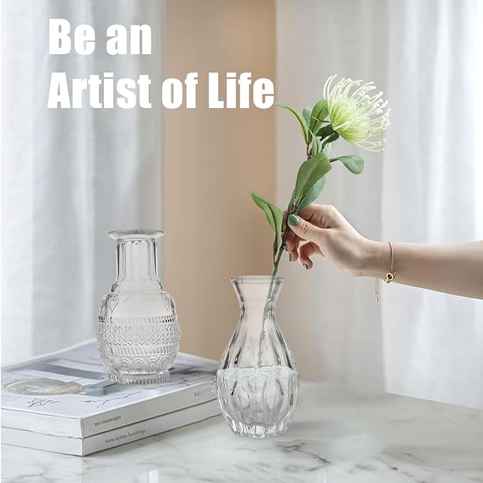 Mini Glass Bud Vases - Image 6