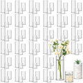 Nuogo 90 Pcs Plastic Cylinder Vases Tall Plastic Flower Vases by Nuogo