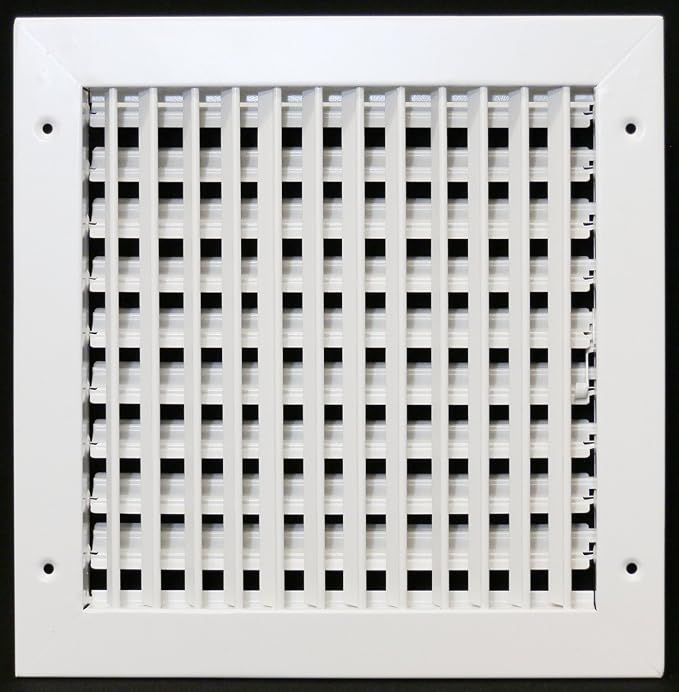 HVAC Premium 12" X 10" Adjustable AIR Supply Diffuser by HVACPremium