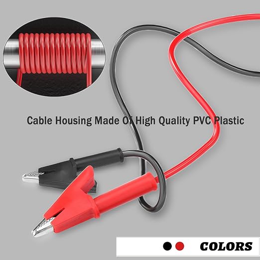 Alligator Clip to Alligator Clip Silicone Jumper Wire | Alligator Clip - Image 3