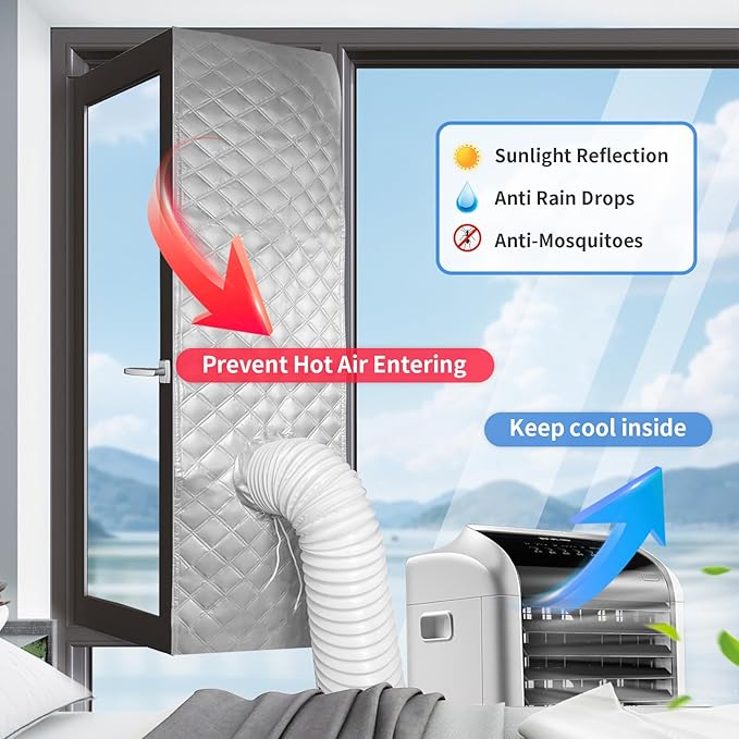 FSEN Portable AC Window Seal Kit - Image 2