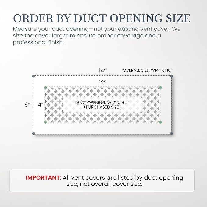 SABA Home Decor Air Vent Cover Grille - Image 2