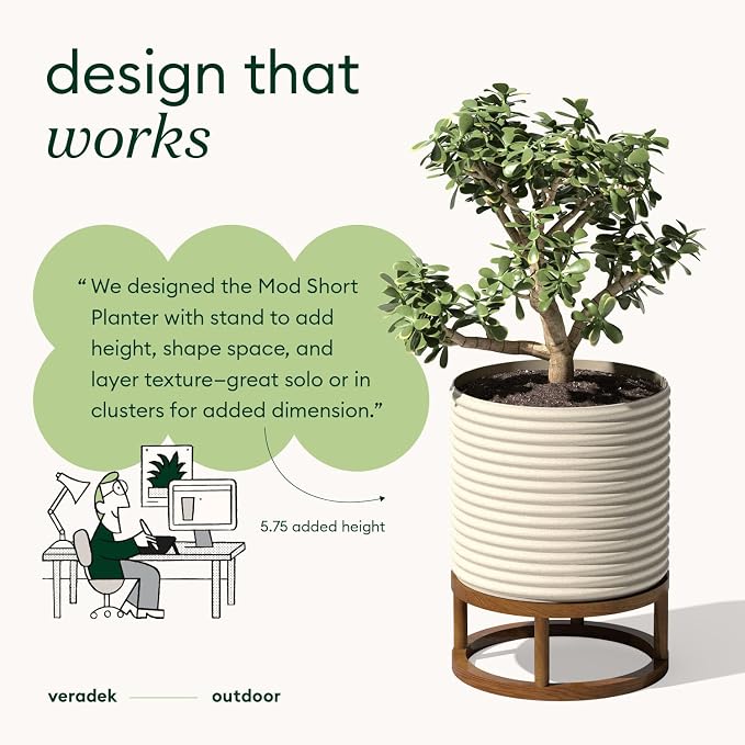Veradek Mod Series Short Raised Planter - Image 3