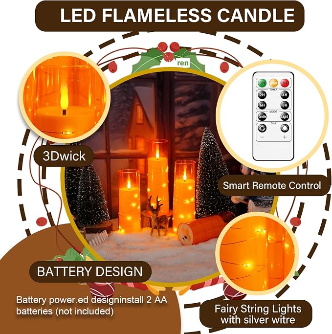 kakoya Flameless LED Candles - Image 2