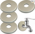 4 Pcs Gold Wall Split Flange Escutcheon Plate by Rierdge