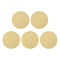HARFINGTON 5 Pcs 9 Inch Sanding Discs 120 Grit Yellow Aluminum Oxide | Hook and by HARFINGTON