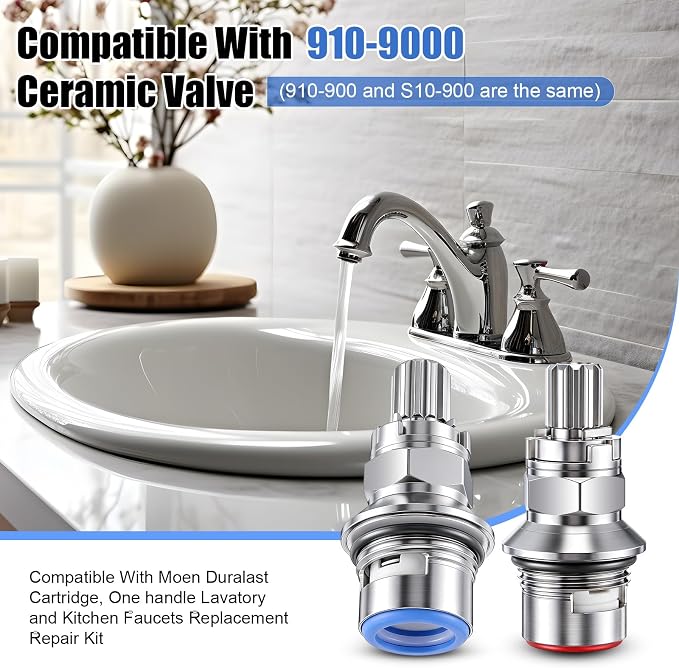 Enhon 2 Pack Ceramic Disc Cartridge Compatible - Image 2