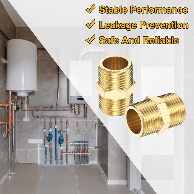 PATIKIL Brass Pipe Fitting - Image 5