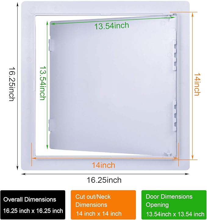 Access Panel 14x14 Inch, Wall & Ceiling Access Door - Image 2