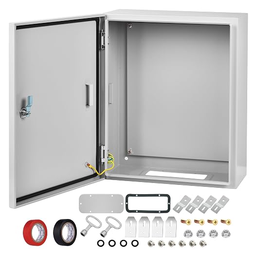 Steel Electrical Junction Box, Outdoor & Indoor Universal Project Box by AUFUNIU