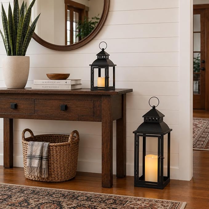 NEEDOMO LED Lanterns Decorative Outdoor&Indoor, Lantern Decor - Image 3