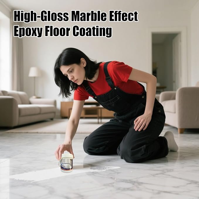 Colored Epoxy Paint | Self Leveling Floor Coating | Water Based Non-Slip High - Image 2