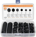 156pcs Black Plastic Plugs for Round Holes by Woodzdon