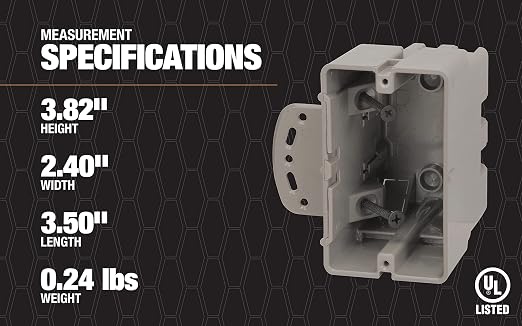 Southwire MSBMMT1G 1 Gang Multi Mount Device Box - Image 7