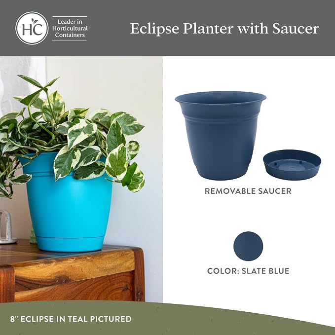 The HC Companies Eclipse Round Planter - Image 2