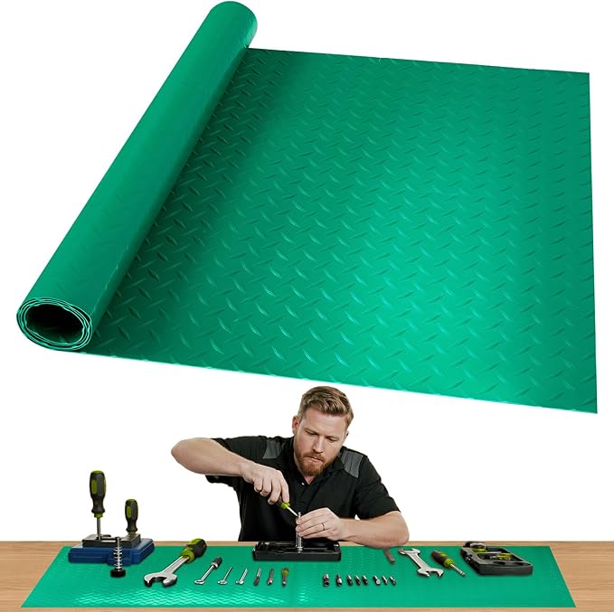 Workbench Mat, 2 mm Thick Scratch & Stain Resistant Surface by Unknown