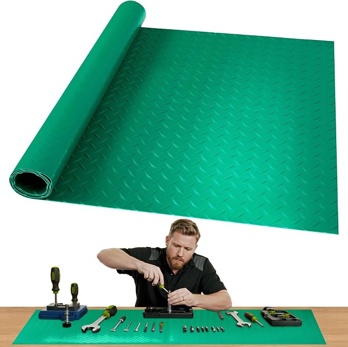 Workbench Mat, 2 mm Thick Scratch & Stain Resistant Surface by Unknown