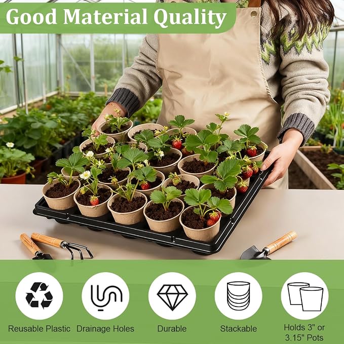 RooTrimmer 3.15 Inch Peat Pots 100 Pcs - Image 6