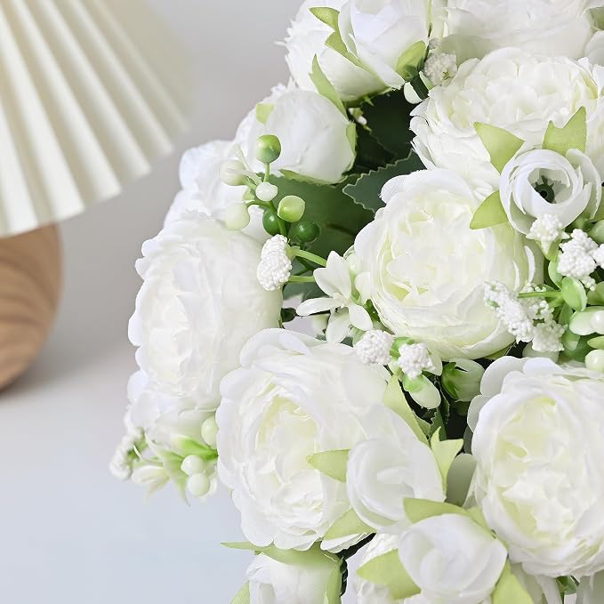 4 Packs Peonies Artificial Flowers - Image 8
