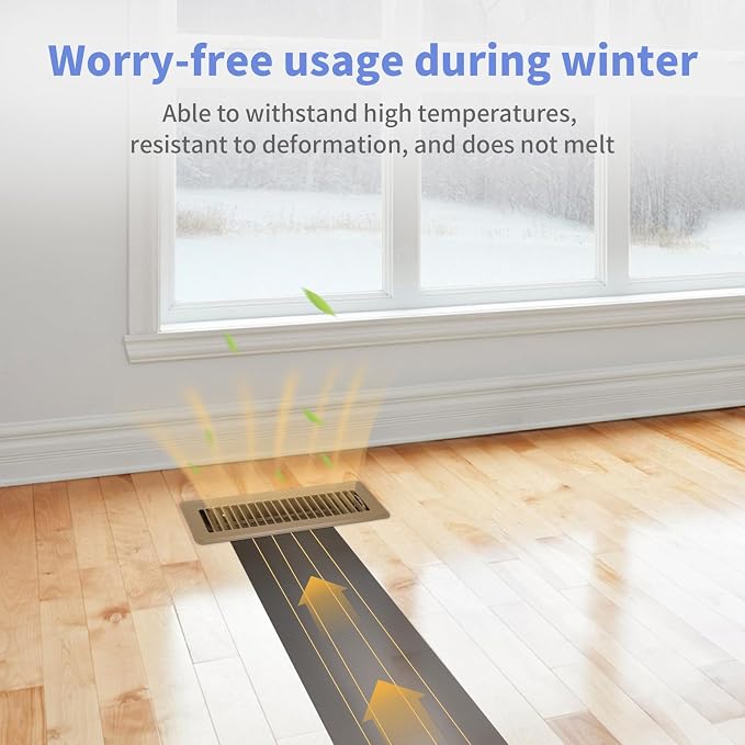 Howeall 2 Pack 2" x 10" Floor Register - Image 5