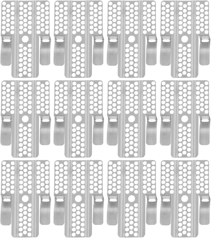 LALAFINA Drywall Repair Clips Stainless Steel Wall Hole Patch by LALAFINA