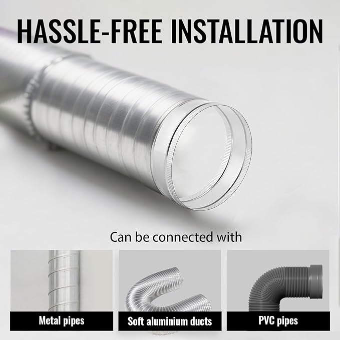 10 Inch Round Galvanized Steel Duct Connector - Image 5