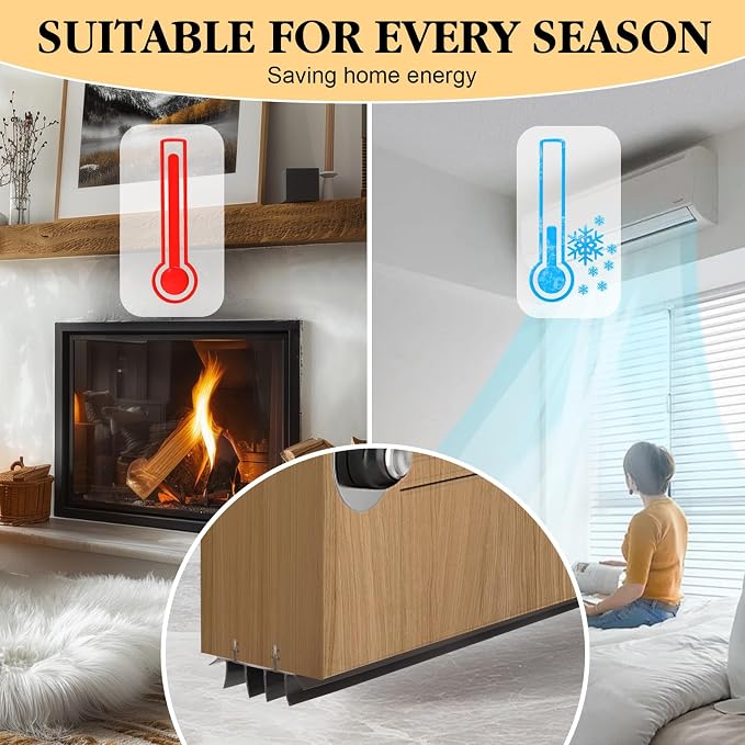 2 Pcs 36 Inch 90CM Exterior Door Sweep - Image 4