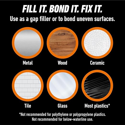 Gorilla 2 Part Epoxy, Incredibly Strong Bonding, 5 Minute Set, 0.85 oz | Water - Image 8