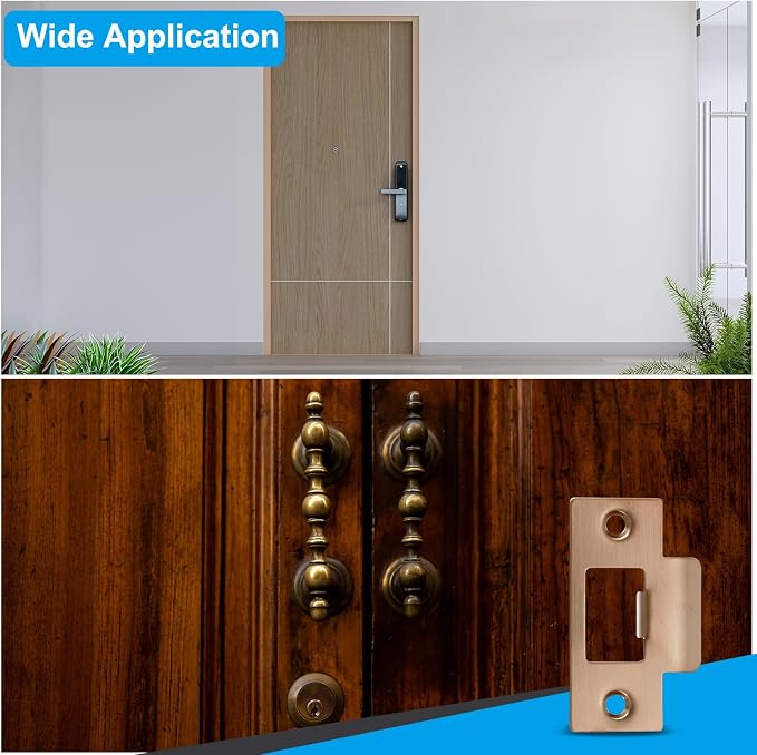 PATIKIL 2-3/4" Door Lock Strike Plate, Door Backplate - Image 6