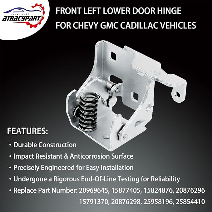Lower Door Hinge Front Left Driver Side | - Image 2