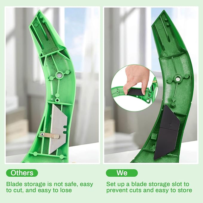 WILLBOND 2 Pack Heavy Duty Fixed Roofing Knife - Image 3