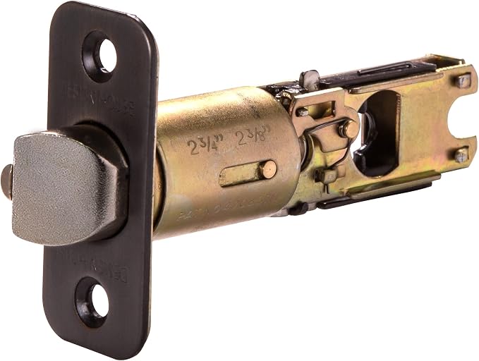 Design House Pro Series Entry Door Latch, Oil Rubbed Bronze | 2-Way Adjustable by DesignHouse