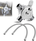 3/8" Manual Mixing Valve Hot Cold Water Temperature, Brass Water Mixing Valve by Unknown