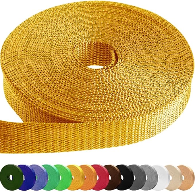 Webbing Strap, 3/4" to 2", 10-50 Yds, EDC gear, backpack repair and pet dog by TECEUM