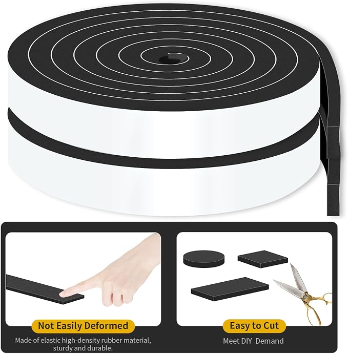 High Density CR Door Seal, for Door and Window, 3/4 in x 3/8 in x 13Ft | Door - Image 6