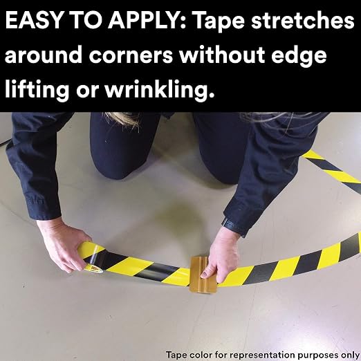 3M Vinyl Tape 471, 1 in x 36 yd, 1 Roll, Paint Alternative - Image 5