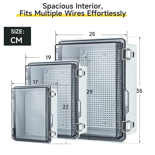 Junction Box Waterproof Outdoor Electrical Box IP67 ABS Project Enclosure | - Image 7