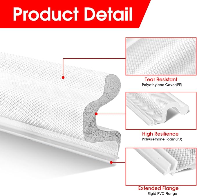 Extra Wide Kerf Door Weatherstripping - Image 5