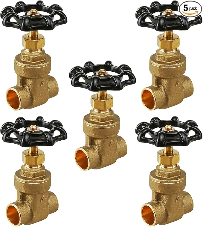 Midline Valve 427D434-5 Gate Valve, Lead Free, 2-1/2 in. Sweat Connection by MidlineValve