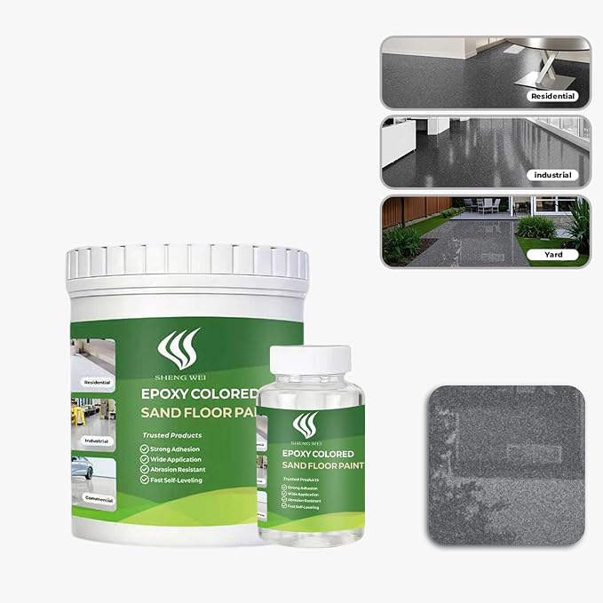 ENGWEI Self Leveling Epoxy Color Sand Floor Paint by SHENGWEI
