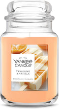Yankee Candle Tangerine & Vanilla Scented Candle, 22oz Large Jar by Unknown