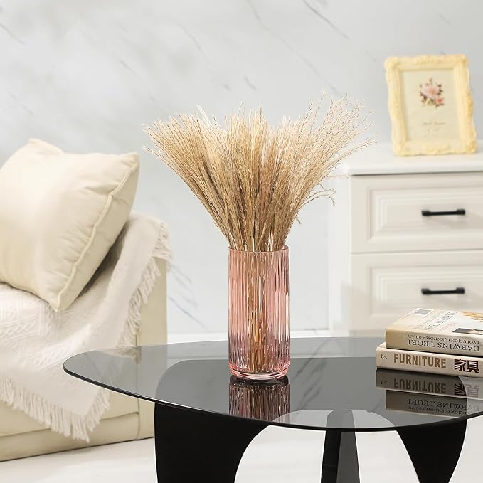 Ribbed Glass Vase, Flower Vases - Image 6