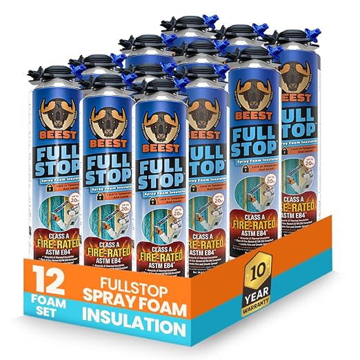 BEEST FullStop Fire-Rated Spray Foam Insulation by BEEST