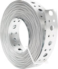 Galvanized Metal Pipe Strap 1-Inch x 33FT 0.6mm Thickness by AxiSculpt