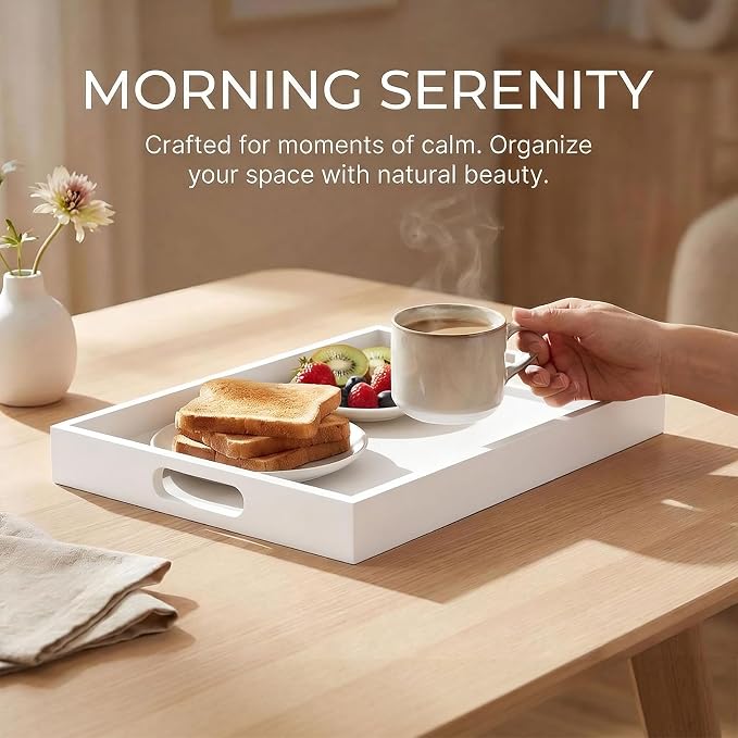 Krismax Wooden Serving Tray - Image 4
