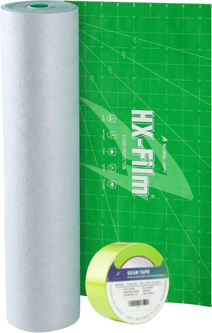 39"x100' Heavy-Duty Floor Protection | Construction Grade Carpet Protector | by HX-Film