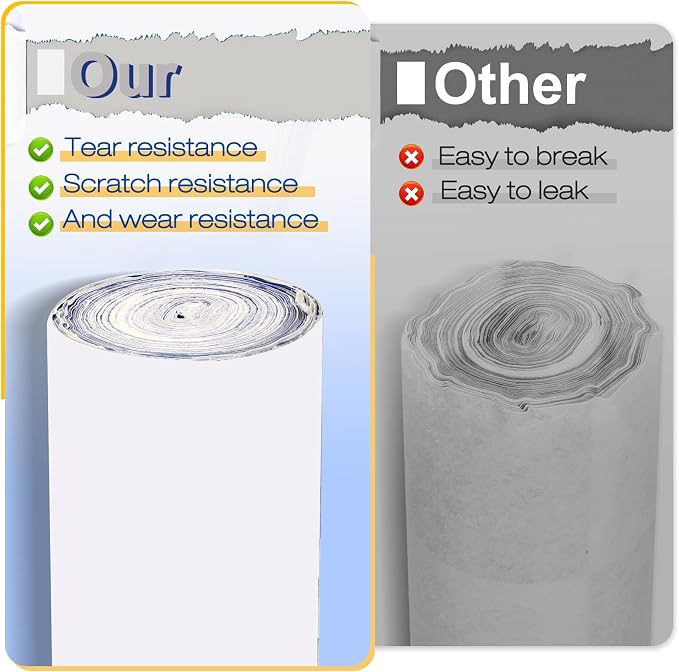 40"x100ft Floor Protector Film Roll Hardwood Temporary Renovation Cover - Image 6