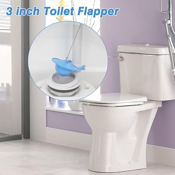 3-Inch Toilet Flappers Replacement Compatible - Image 6