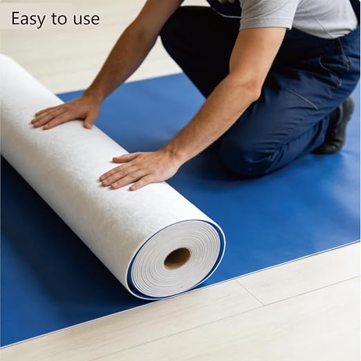 Floor Protection Film, 35.4" x 110' Non-Adhesive Heavy Duty Floor Protector Mat - Image 4