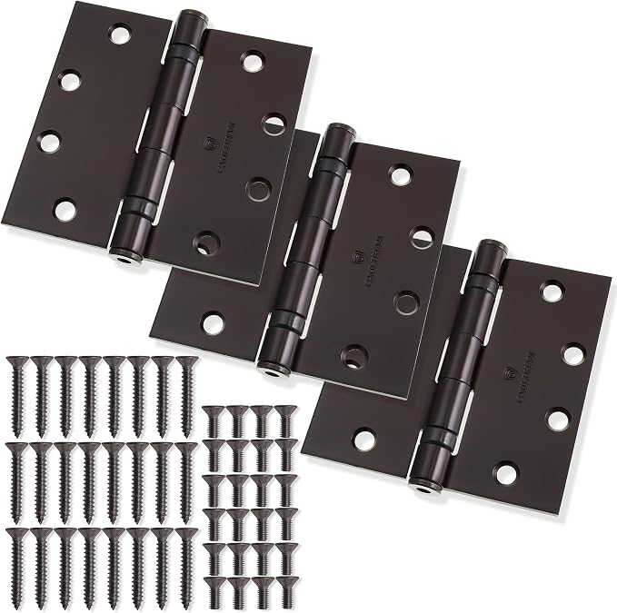 Cauldham Commercial-Grade 4-1/2" Full Mortise Ball-Bearing Door Hinges - Image 2